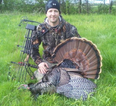 Photo of state record turkey